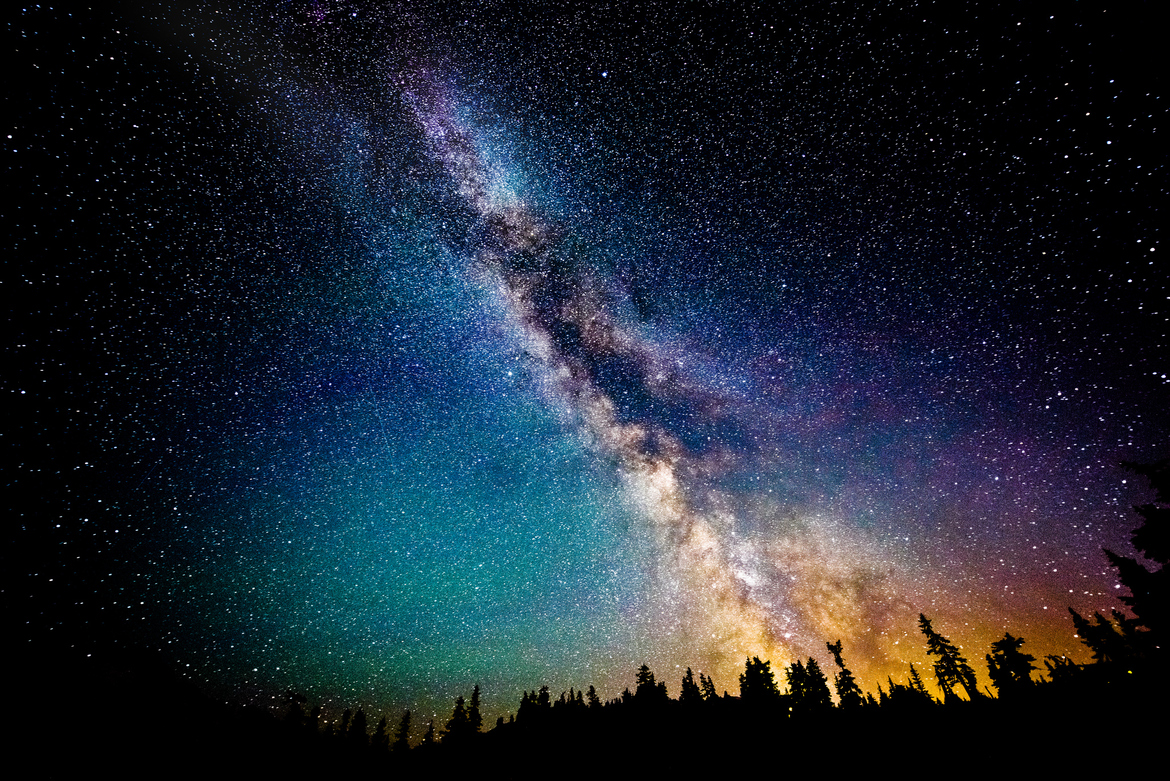 Picture of the milky way